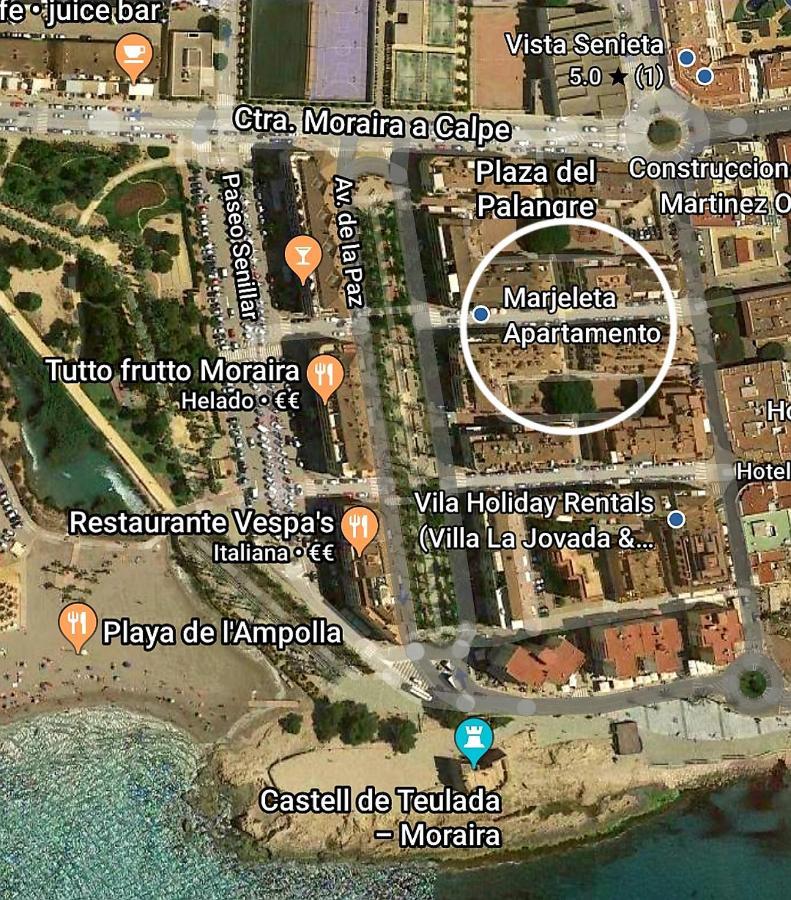Appartement Marjeleta Apartamento à Moraira Extérieur photo
